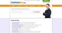 Desktop Screenshot of fluidpowerjobs.com
