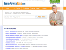 Tablet Screenshot of fluidpowerjobs.com